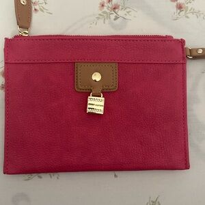 Tommy Hilfiger Red Wristlet
